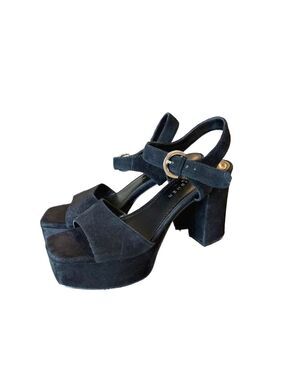 Marc Fisher Cinthia Platform Sandal – Black – Women's Size 8